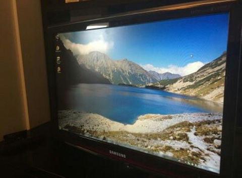 Samsung SyncMaster T220HD 22in LCD TV ALL SO IT IS A BUILT IN PC Monitor / CASH OR SWAPS