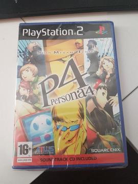 Persona 4 PS2 inc. Soundtrack Sealed