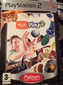 PS2 EYETOY BOXED + Game