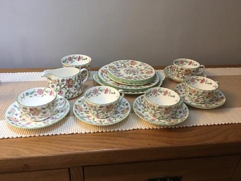 Vintage china tea set
