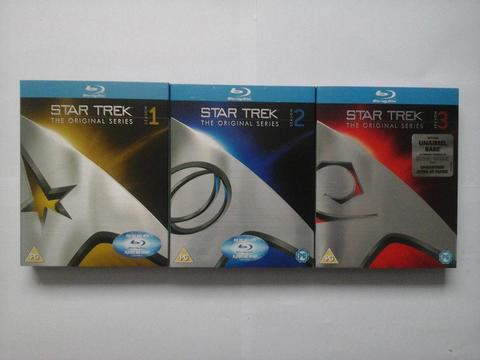 Star Trek The Original Series Blu Ray Box Sets - The Complete Journey