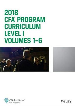2018 CFA Institute Textbooks level 1/2/3