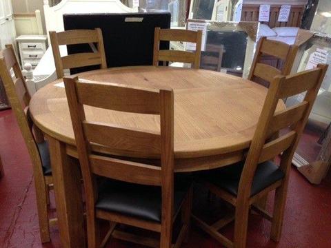 New dining sets from £75 to £995, We have 32+ to choose from in store today