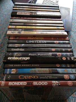 21 Assorted DVD’s. Great condition. 4 X 2 Discs, 1 X 3 Discs and 1 X 4 Discs