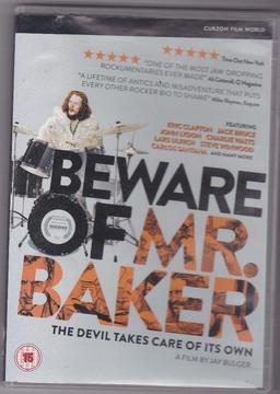 Beware of Mr Baker DVD used once