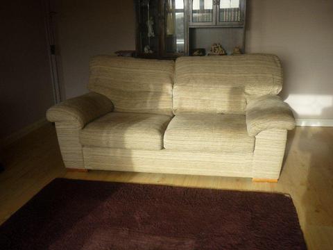 Two large two-seater sofas