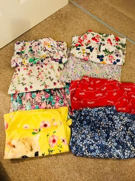 Bundle of girls summer dresses aged 6-8 years