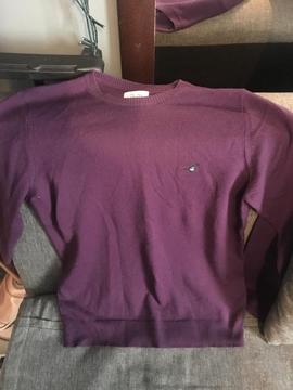 Mens purple jumper