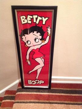 Wall art (picture) Betty Boop