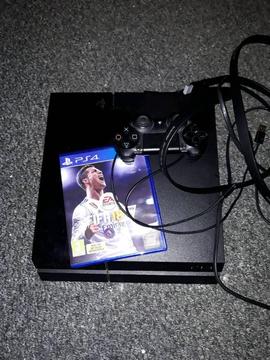 Ps4 console with fifa18