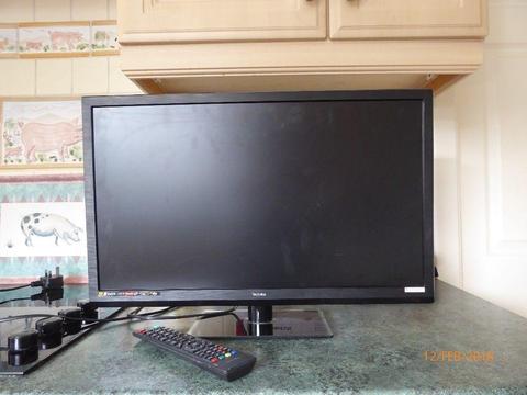 24" TEchnica LED TV. Full HD-Freeview-USB Recording