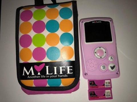 MyLife handheld pink console girls game