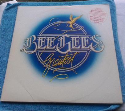 BEE GEES-GREATEST-double vinyl lp album-triple gatefold