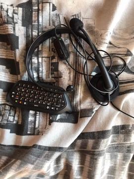 Xbox one keyboard and chat headset