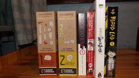 Swap or Sale: 6 Manga books, two being omnibus