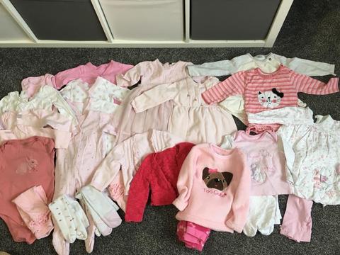 Baby girls clothes - 6-9 months (bundle 2)