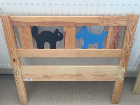 Toddler Bed including Mattress - Very Good Condition