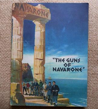 Guns of Navarone - original UK film or movie campaign booklet