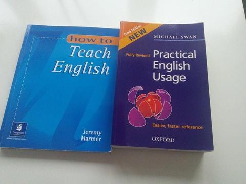 Practical English Usage 3rd Edition, Michael Swan / How to Teach English, Jeremy Harmer