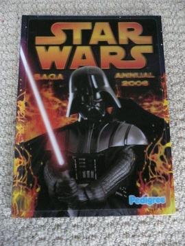 Star Wars Saga Annual 2006 Hardbacked Book Darth Vader Episodes I-VI Stories Quizzes etc