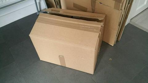 15 House moving boxes used