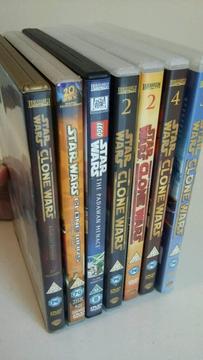 Bundle of Star Wars dvds