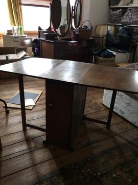 Free Gateleg Table for Dining or Work with storage
