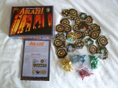 ABLAZE! – Small Strategy Tabletop Game based on Forest Fire Fighting 10+