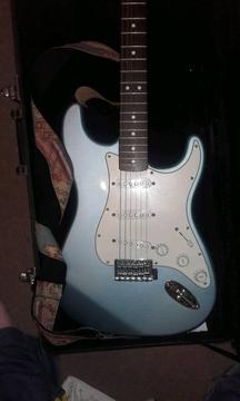 Mint condition fender Stratocaster with Marshall amp
