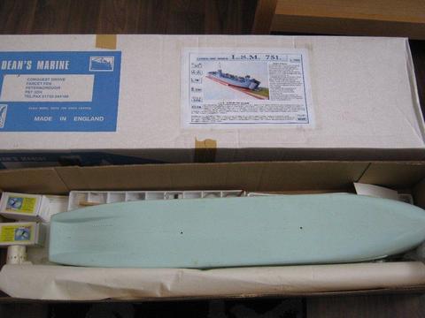 deans marine lsm model boat kit