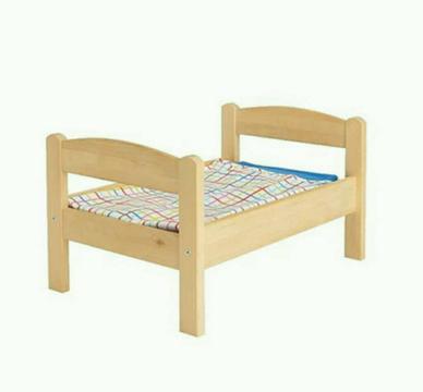 Wanted wooden dolls bed