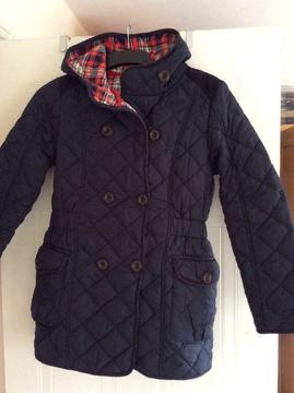 Next girls winter coat size 11/12 years