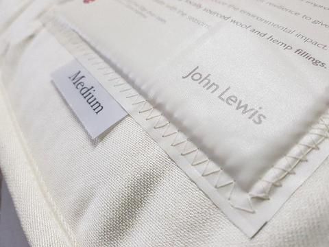 4.6ft NEW John Lewis Natural Collection Linen 5000 pocket Mattress