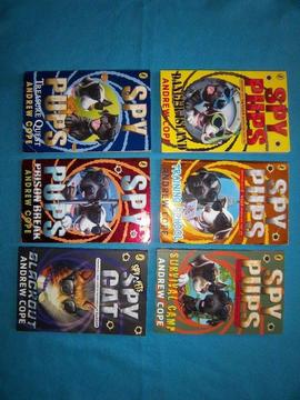 Spy Pups Books x 6 IP1