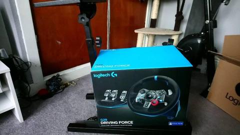 Logitech g29 and Wheel Stand