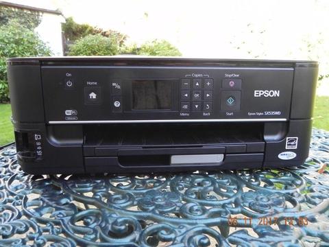 Epson Stylus SX535WD printer faulty