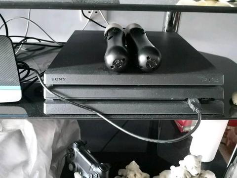 PlayStation 4 pro with full psvr bundle