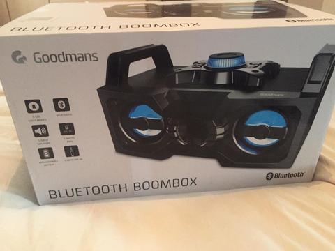 Bluetooth boom box