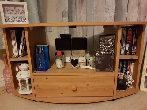 TV Cabinet with Drawer and DVD Storage