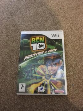 Wii game Ben 10 Protection Of Earth
