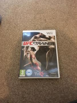 Wii game UFC Personal Trainer