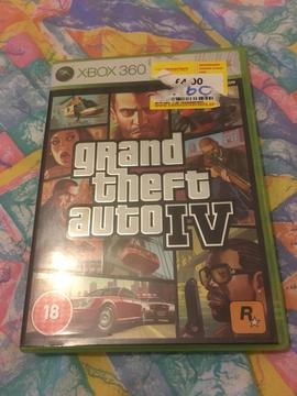 Xbox360 Grand Theft Auto 4