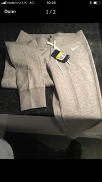 Nike bottoms grey brand new size s £20