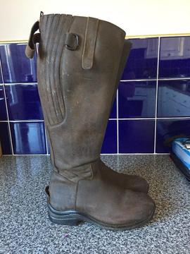 Size 5 ladies country boots toggi