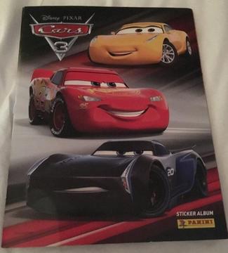 Cars 3 panini stickers to swap