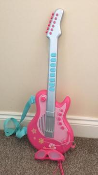 ELC Children’s pink guitar