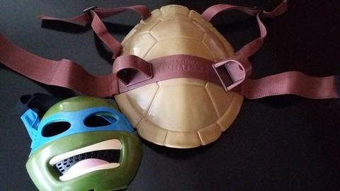 Teenage Mutant Ninja Turtles Shell and Face Mask