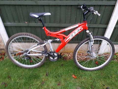 Trax full suspension mtb one of many quality bicycles for sale