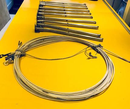 Lifelines And Stanchions for Boat Up To 30 Foot