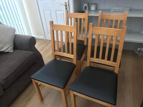 4 x chairs - great condition
